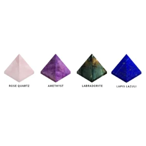 Healing Gemstone Pyramid-Chakra Balancing & Energy Alignment